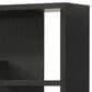 Everly Living Emersan Bookcase in Black, , large