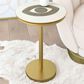 Tov Furniture Eye Side Table in Brass, , large