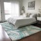 Dalyn Rug Company Lorenzo LN1 Teal 8" x 10" Area Rug, , large