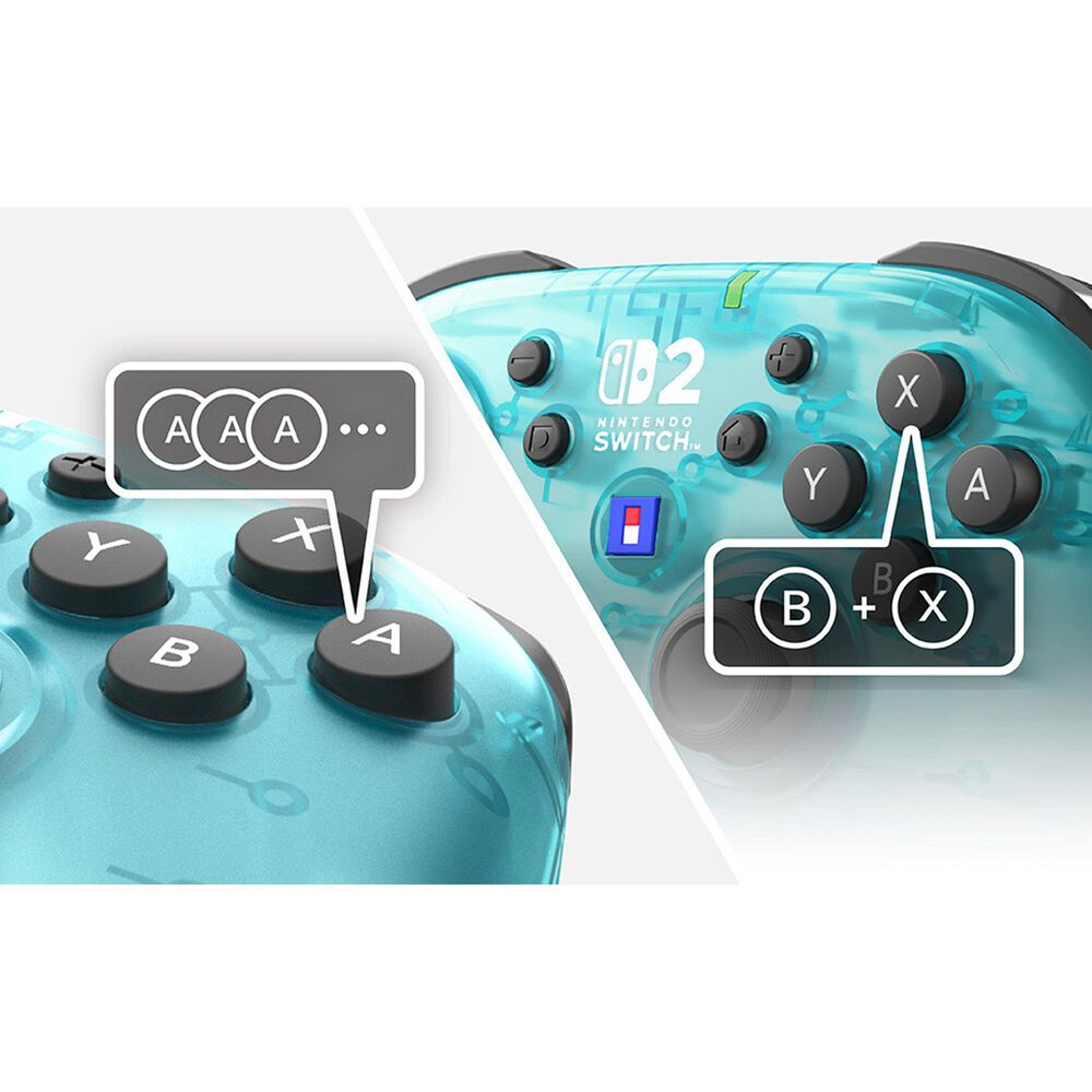 Hori Wireless Horipad Turbo (Aqua) for Nintendo Switch 2 in Multicolor, , large