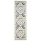 Safavieh Evoke EVK220C 2"2" x 21" Ivory and Blue Runner, , large