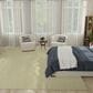 Nourison Courtyard Ivory and Green 9" x 12" Indoor/Outdoor Area Rug, , large