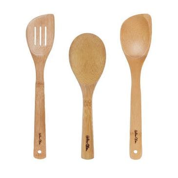 Helen"s Asian Kitchen 3-Piece Bamboo Stir Fry Tools Set in Brown, , large