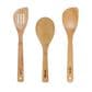 Helen"s Asian Kitchen 3-Piece Bamboo Stir Fry Tools Set in Brown, , large