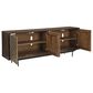 Ashley Dreggan Accent Cabinet in Warm Walnut, Grayish Gold and Black, , large
