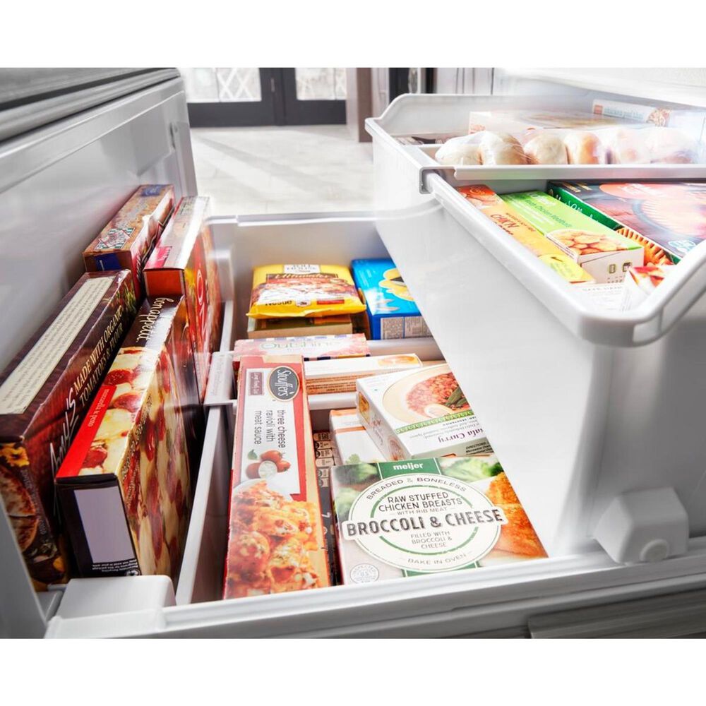 Whirlpool 27 Cu. Ft. 36&quot; Wide French Door Refrigerator in Stainless Steel, , large