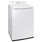Samsung 4 Cu. Ft. Top Load Washer with Active Wave Agitator in White, , large