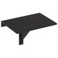 HOMLUX Wall Mounting Folding Table in Espresso, , large