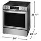 Frigidaire Gallery 5.3 Cu. Ft. Electric Range with Total Convection in Stainless Steel, , large