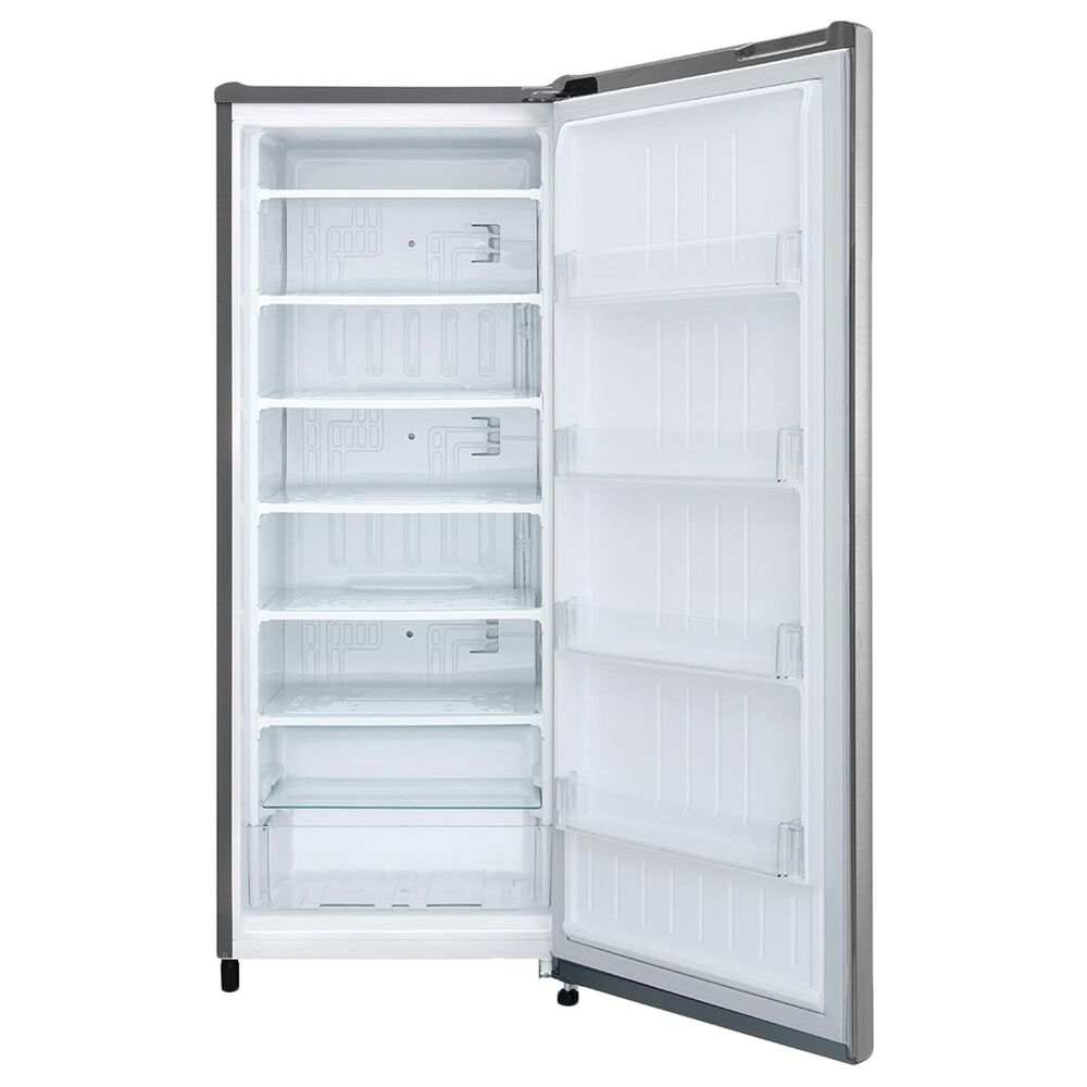 LG 5.8 Cu. Ft. Single Door Freezer Refrigerator in Platinum Silver, , large