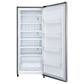 LG 5.8 Cu. Ft. Single Door Freezer Refrigerator in Platinum Silver, , large