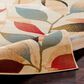 Surya Riley Light Green, Dark Brown, Olive, Red, Charcoal, Black and Mustard 6"7" x 9"6" Area Rug, , large