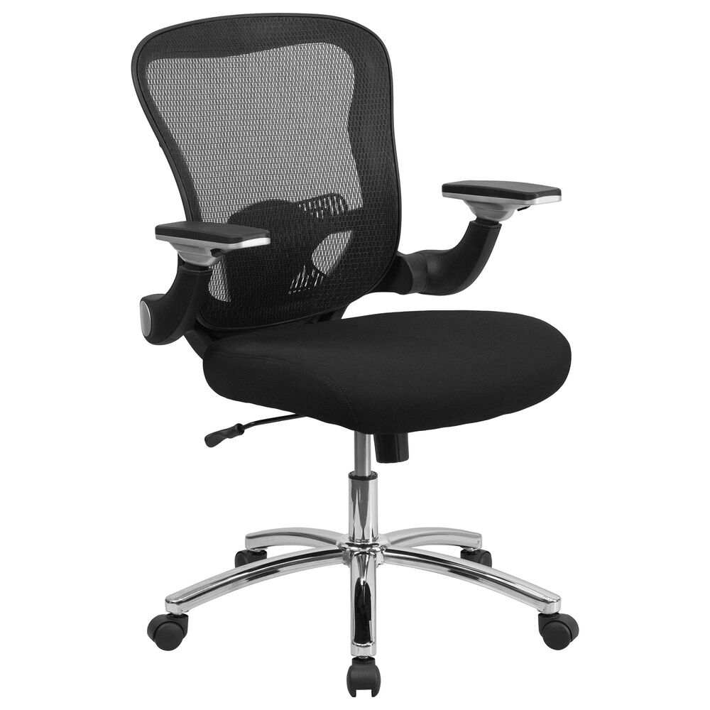 Flash Furniture Executive Swivel Chair in Black, , large