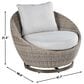Steve Silver Co. Adeline 3-Piece Patio Chat Set in Driftwood, , large