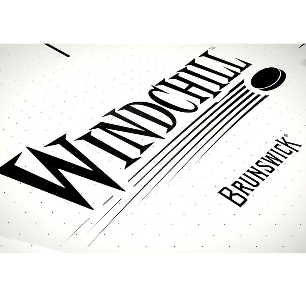 Brunswick Billiards 7' Wind Chill Air Hockey Table in Black, , large
