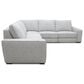 MotoMotion Walker 5-Piece Stationary Symmetrical Sectional in in Estero Smoke, , large