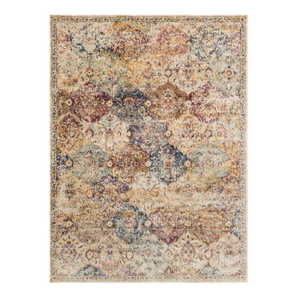 Loloi Anastasia AF-12 6'7" x 9'2" Ivory/Multi Area Rug, , large