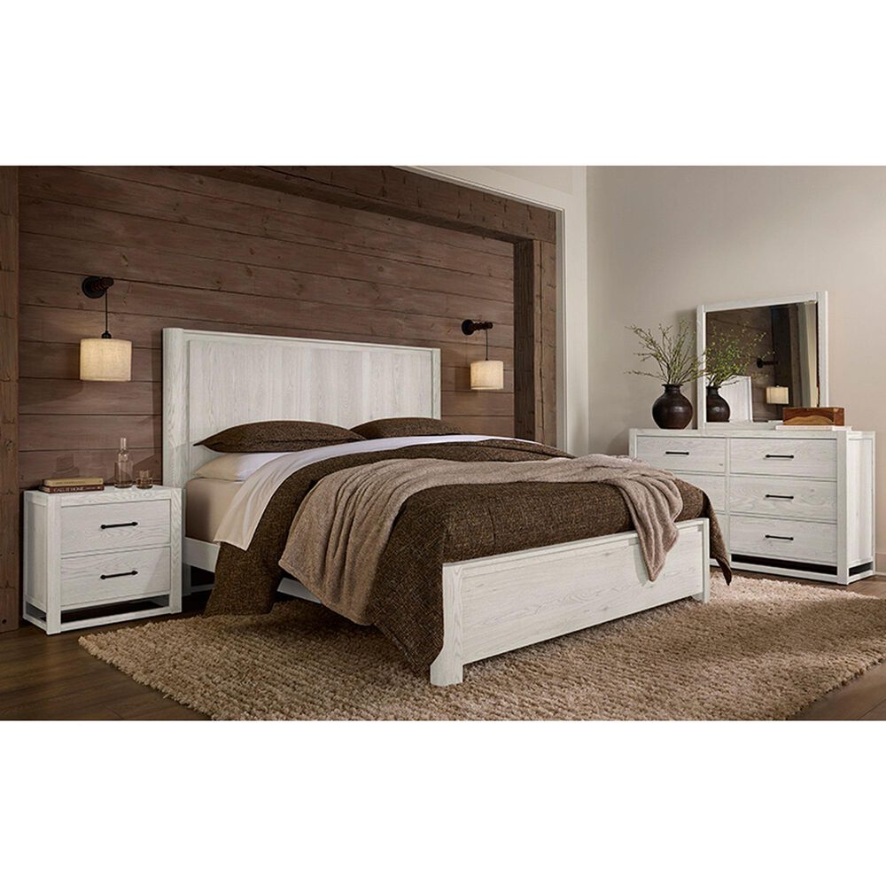 Viceray Collections Lodge and Loft Dresser Mirror in Soft White Oak, , large