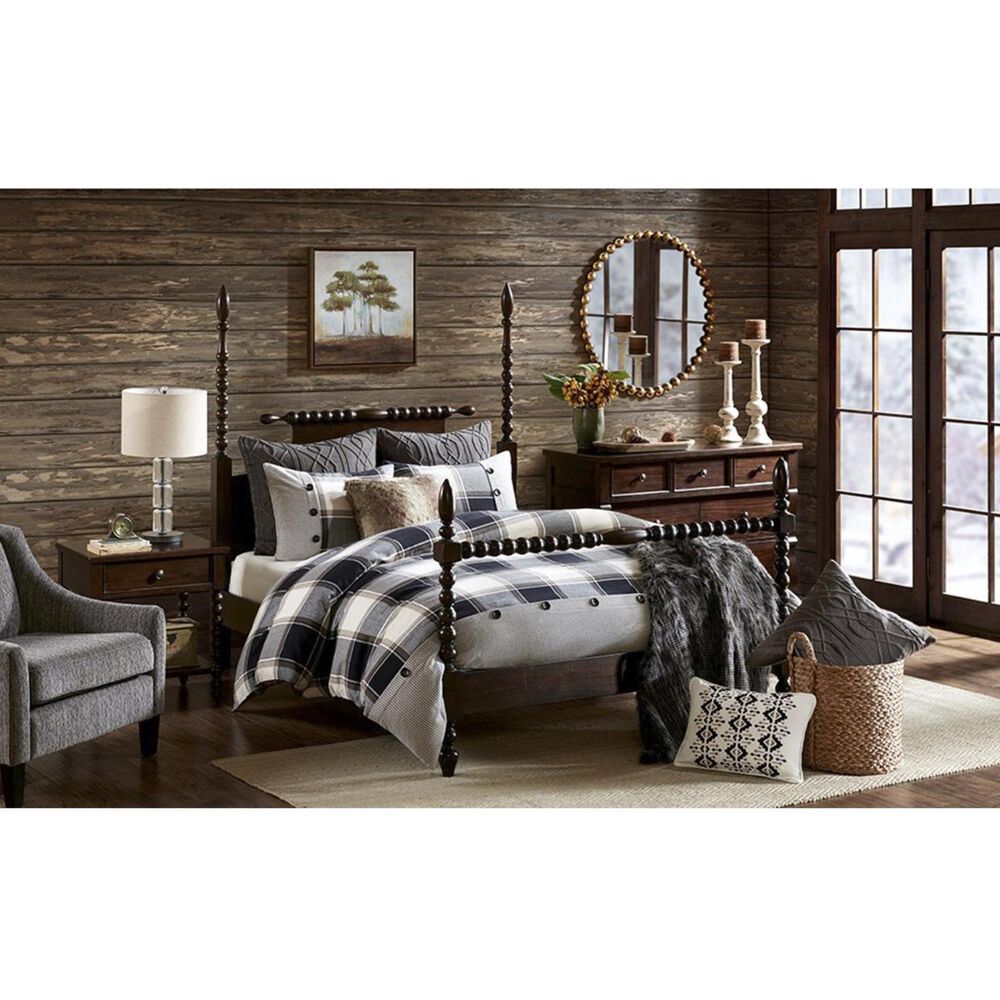 Goldstar Bedding Urban Cabin 8 Piece Queen Comforter Set In Brown Nebraska Furniture Mart