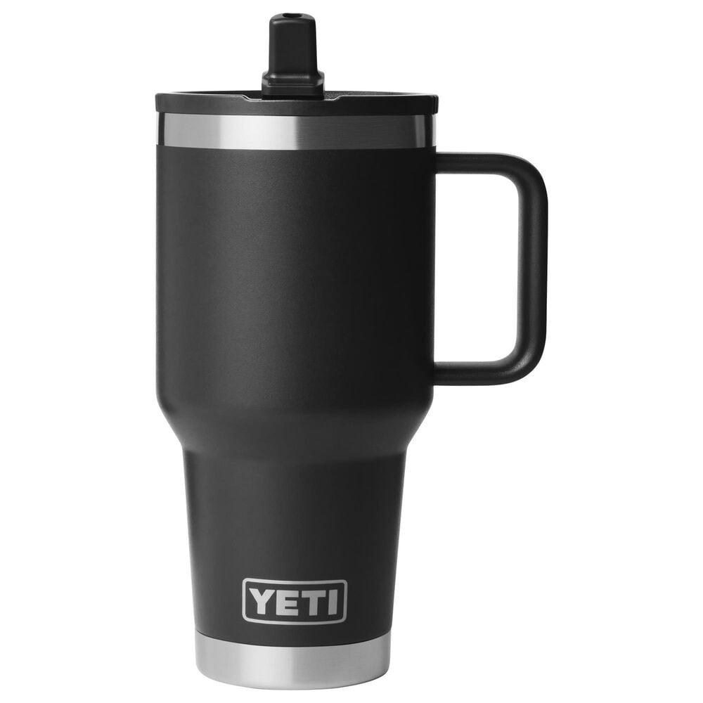 YETI Rambler 30 Oz Travel Mug with StrongHold Lid in Black, , large