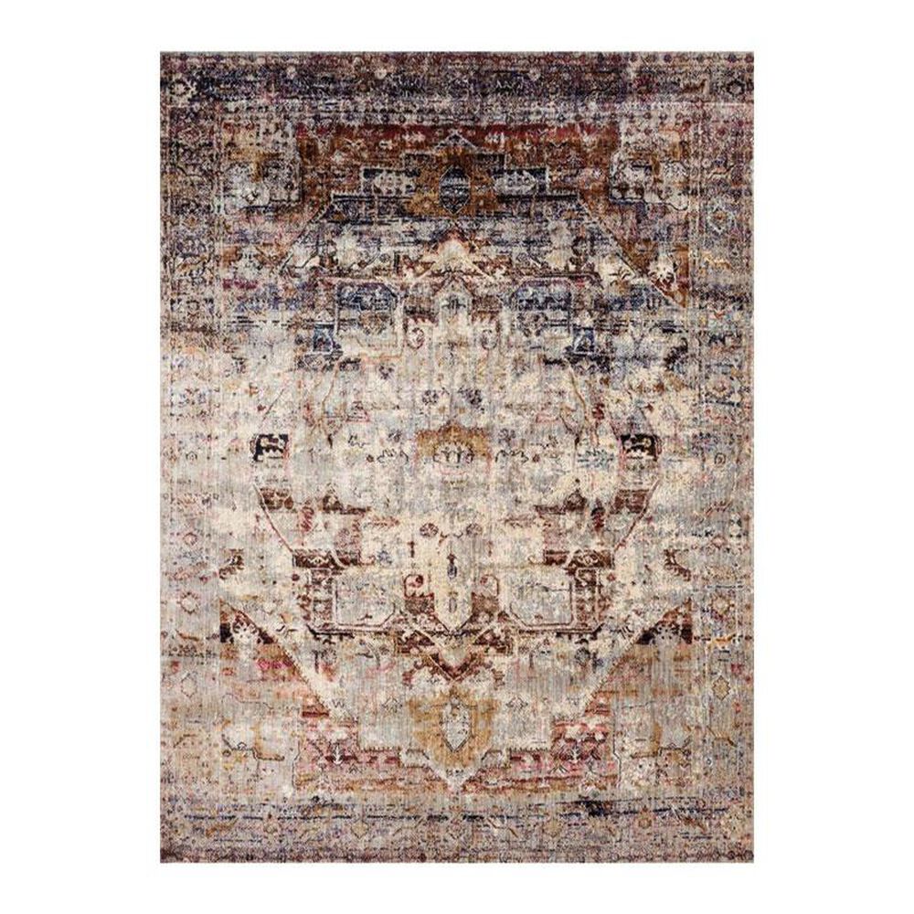 Loloi Anastasia AF-08 5'3" x 7'8" Slate / Multi Area Rug, , large