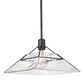Golden Lighting Kepler 1-Light Medium Pendant in Matte Black, , large