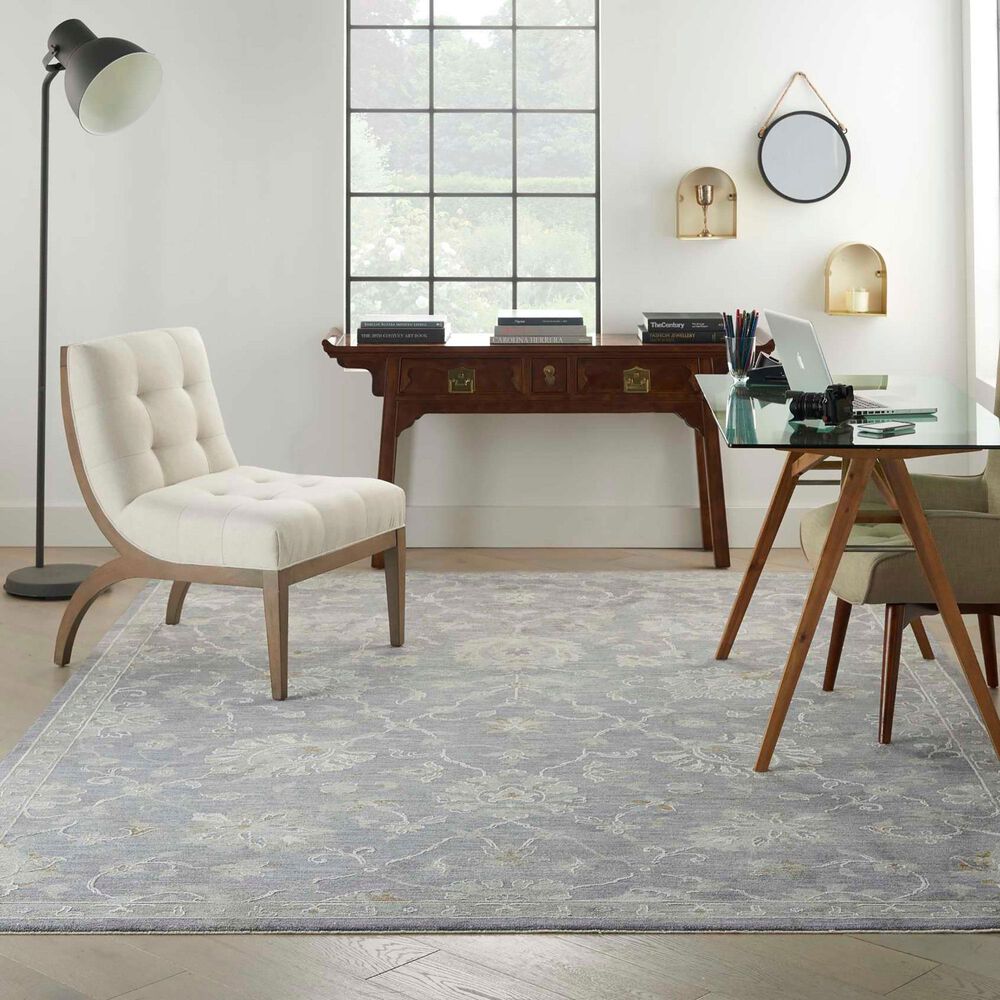 Nourison Infinite 5&#39;3&quot; x 7&#39;8&quot; Charcoal Area Rug, , large