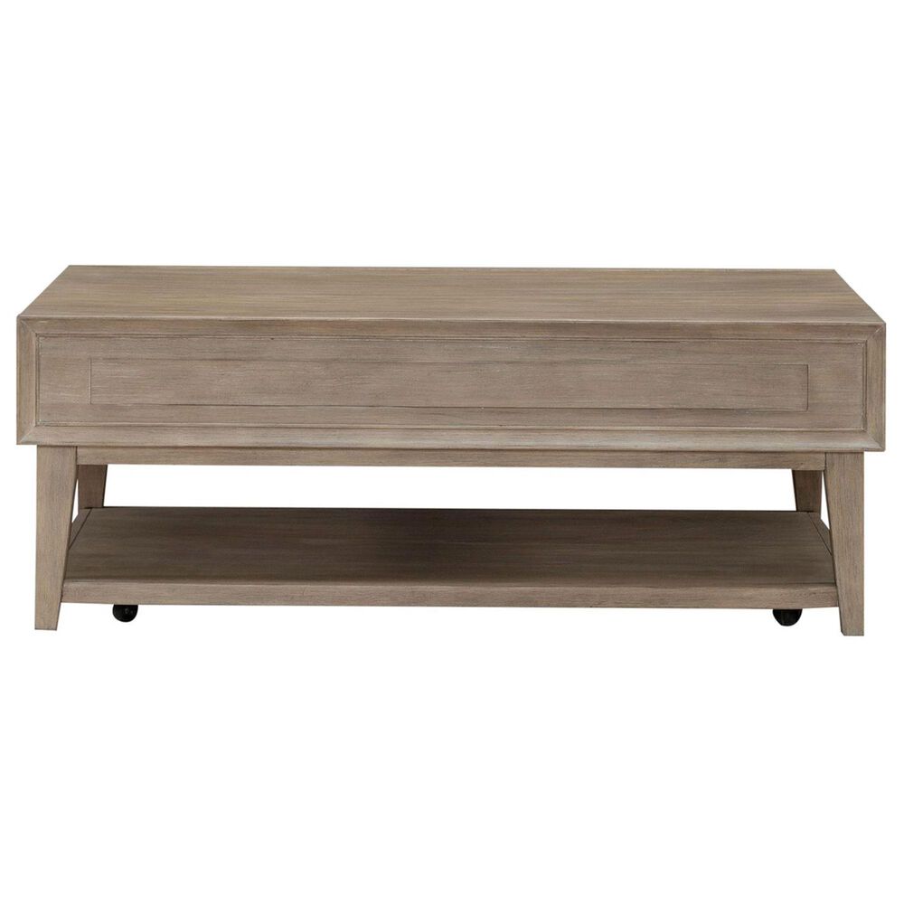 Belle Furnishings Brentwood 2-Drawer Cocktail Table in Sandstone, , large