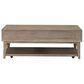 Belle Furnishings Brentwood 2-Drawer Cocktail Table in Sandstone, , large