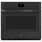 GE Appliances 30" Single Electric Wall Oven with No Preheat Air Fry in Black, , large