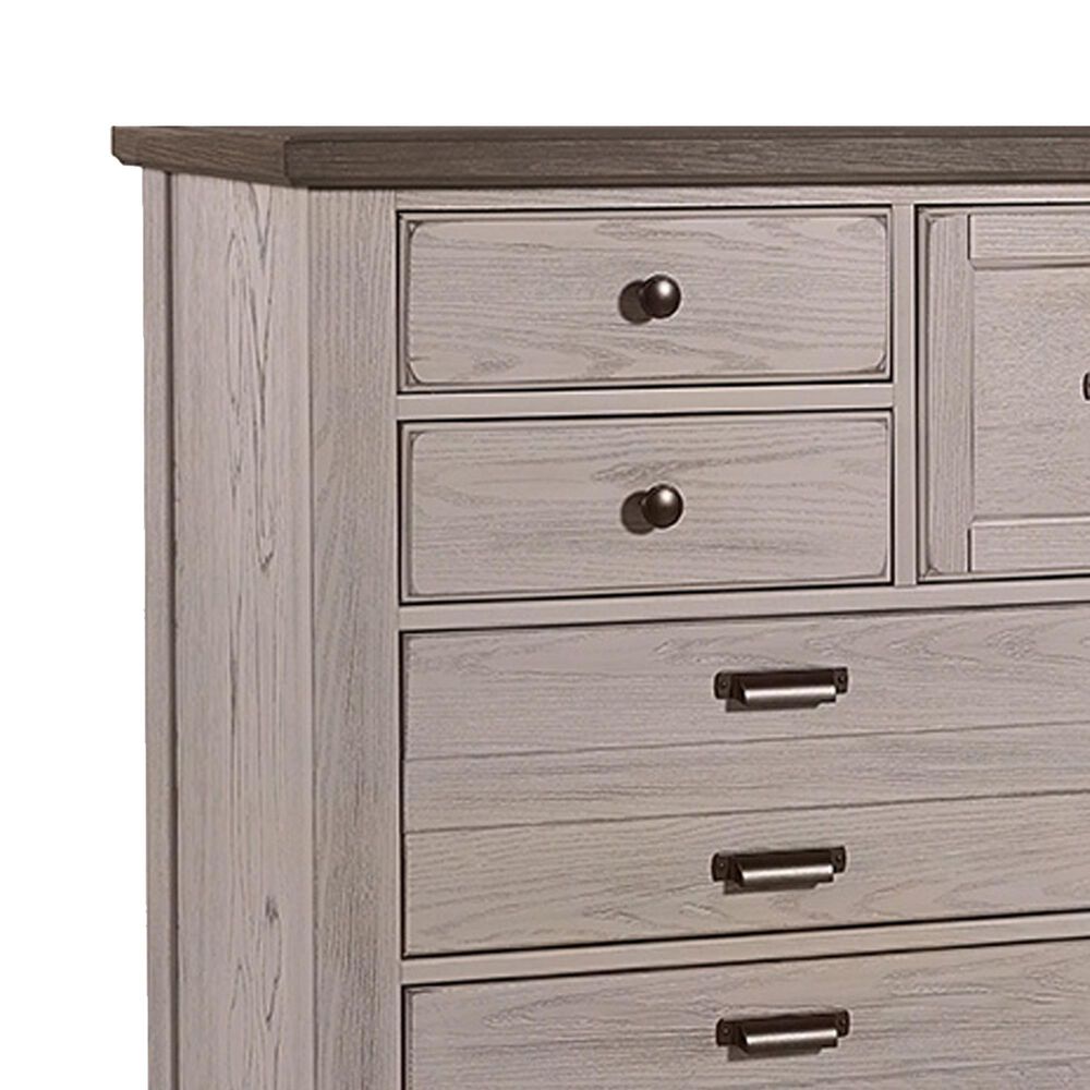 Viceray Collections Bungalow Home 9 Drawer Dresser in Dover Grey and Folkstone, , large