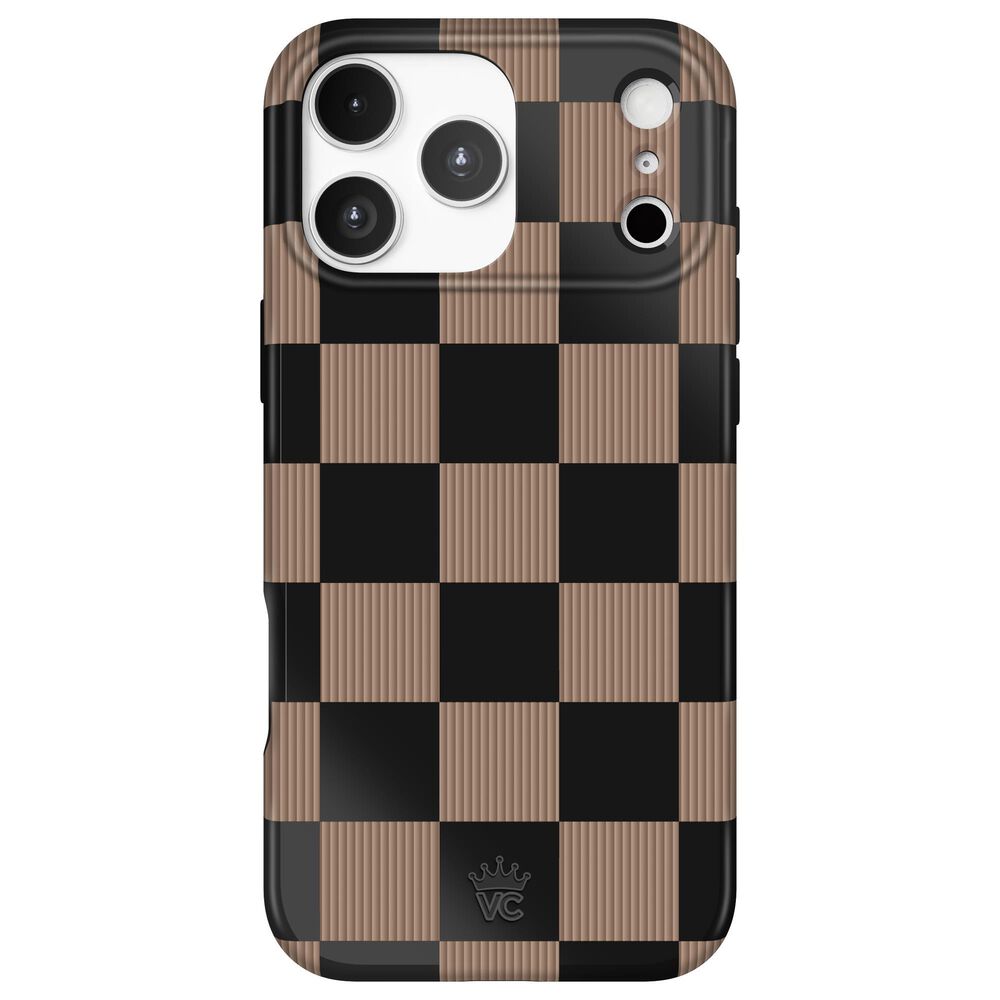 Velvet Caviar MagSafe Case For Apple iPhone 17 Pro Max Mocha Vibe Checkered, , large
