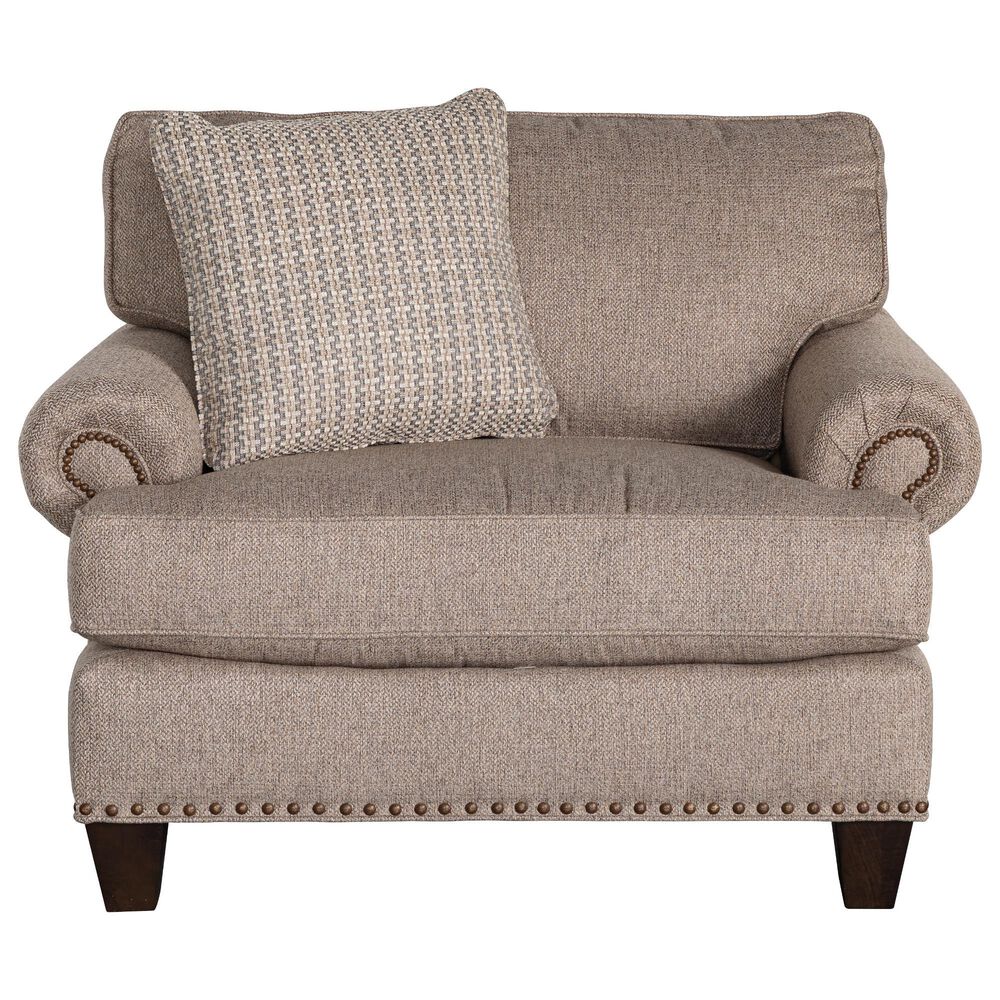 Hickorycraft Oversized Accent Chair in Tan, , large