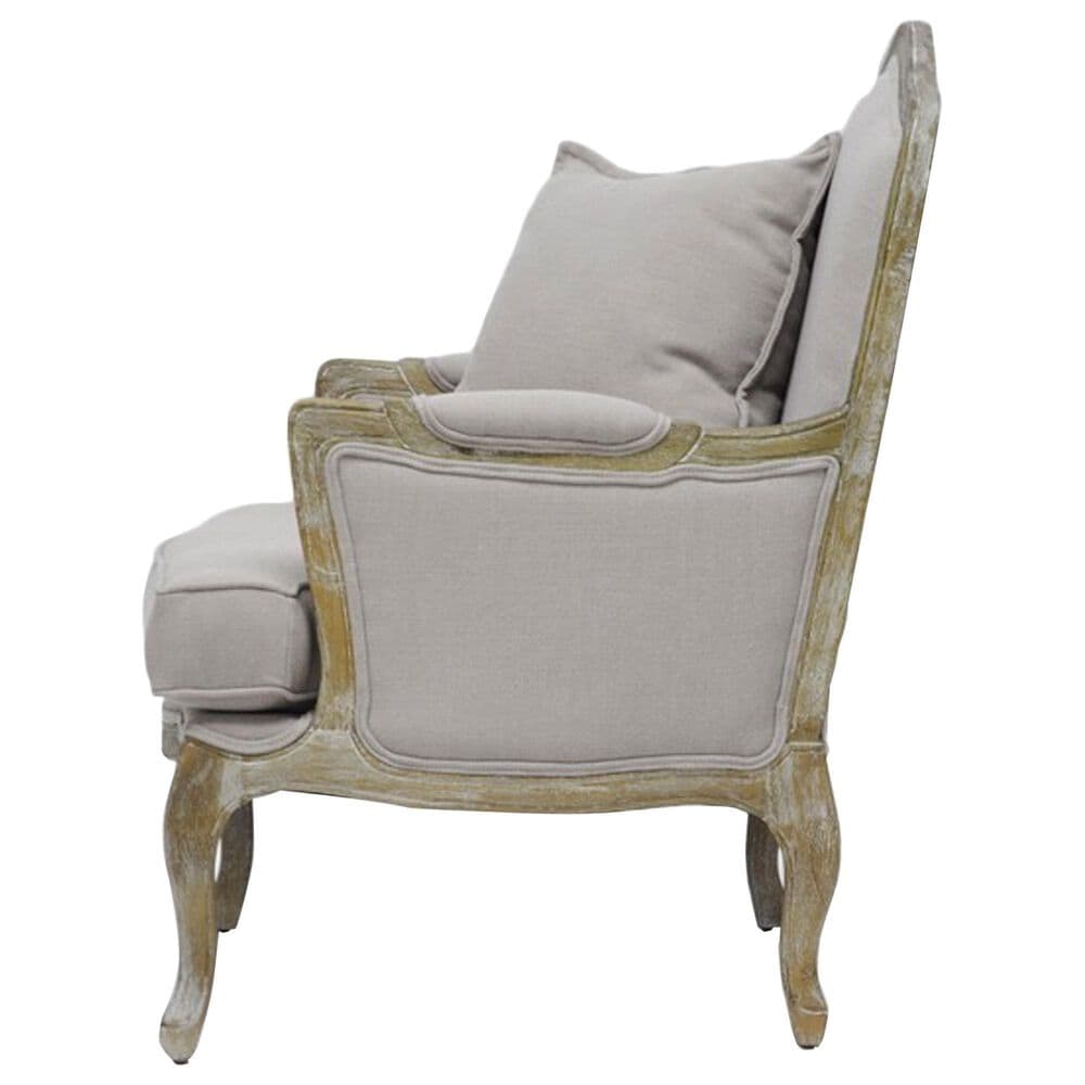 Baxton Studio Constanza Accent Chair in Beige, , large