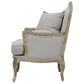 Baxton Studio Constanza Accent Chair in Beige, , large