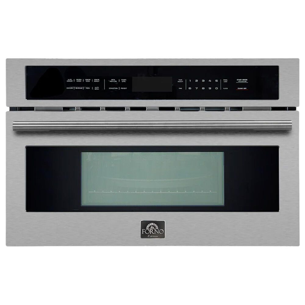 Forno Oliena 30" Built-In Microwave Convection Oven in Stainless Steel, , large