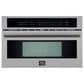 Forno Oliena 30" Built-In Microwave Convection Oven in Stainless Steel, , large