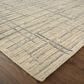 Feizy Kirkwood 8" x 10" Beige and Silver Area Rug, , large