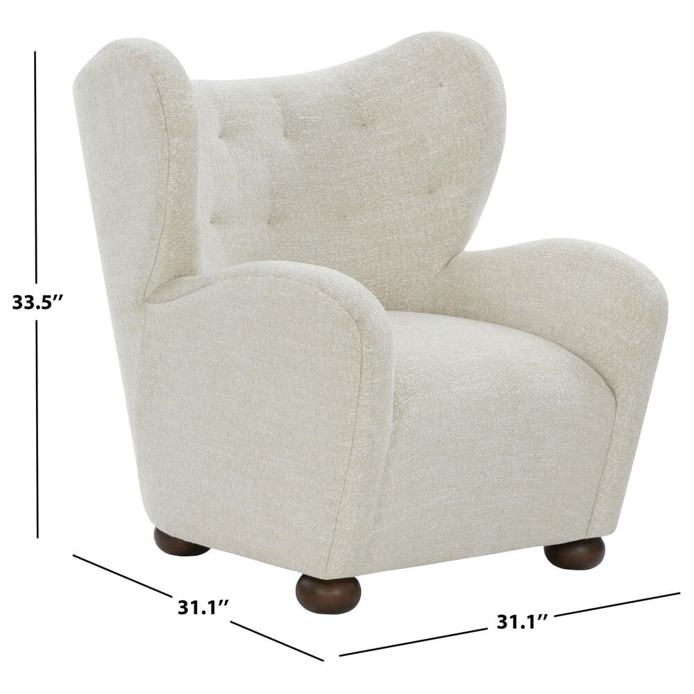 Safavieh Galloway Accent Chair in Taupe, , large