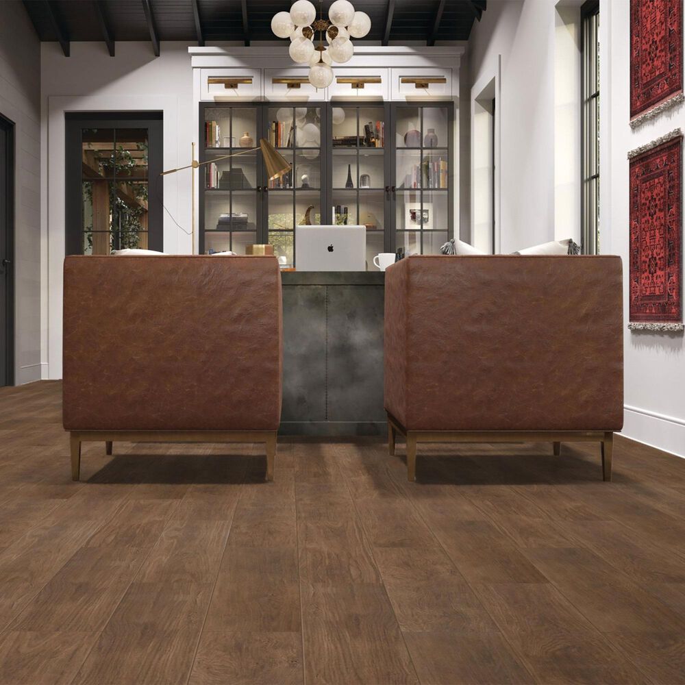 Dal-Tile Willow Bend Dark Brown 6&quot; x 36&quot; Porcelain Tile, , large