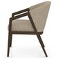 Canadel Modern 5-Piece Round Dining Set in Hazelnut Washed, , large