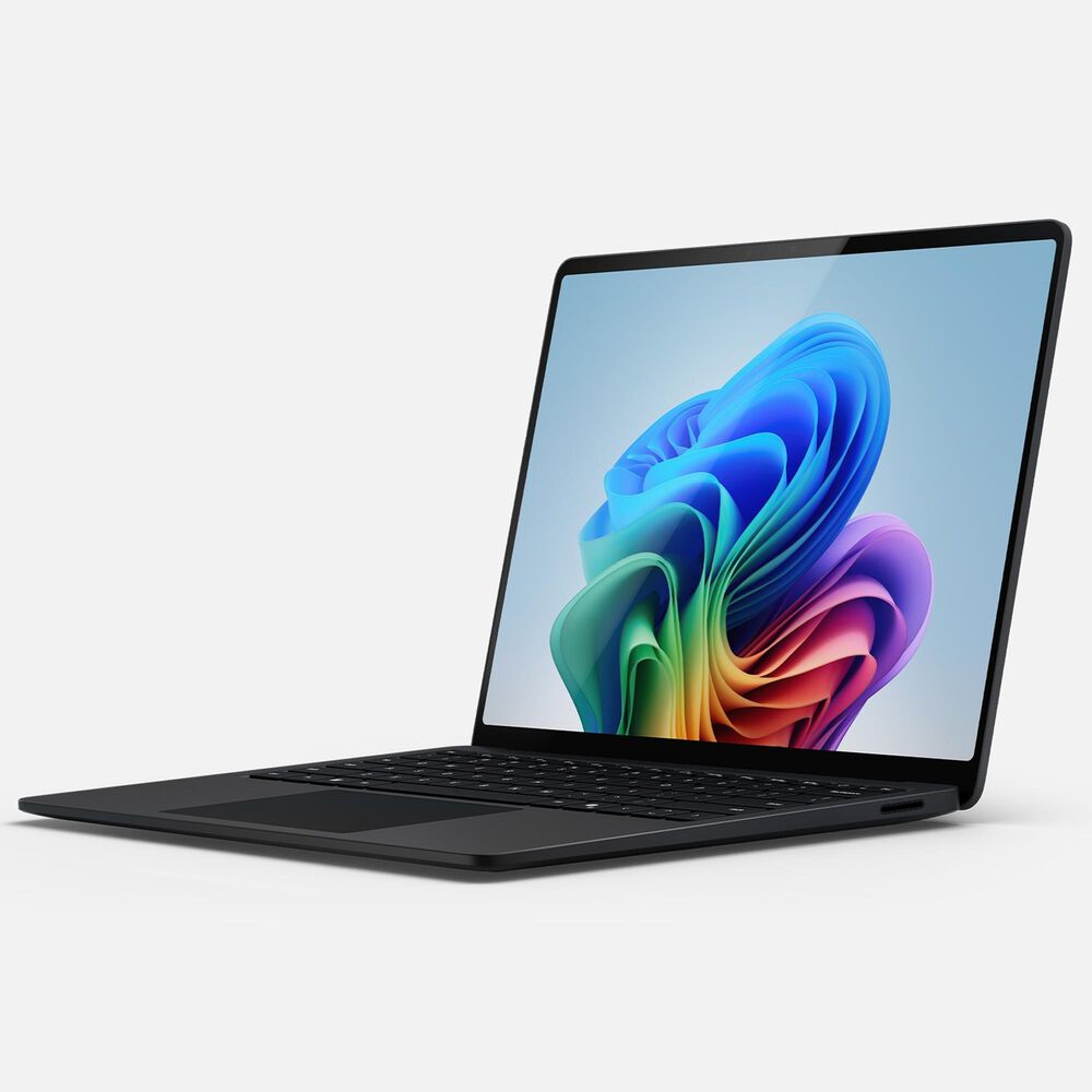 Microsoft Surface Laptop Copilot+ PC 15&quot;, Qualcomm Snapdragon X Elite, 16GB RAM - Qualcomm Adreno Graphics - 1TB SSD, &#40;7th Edition&#41;, Black, , large