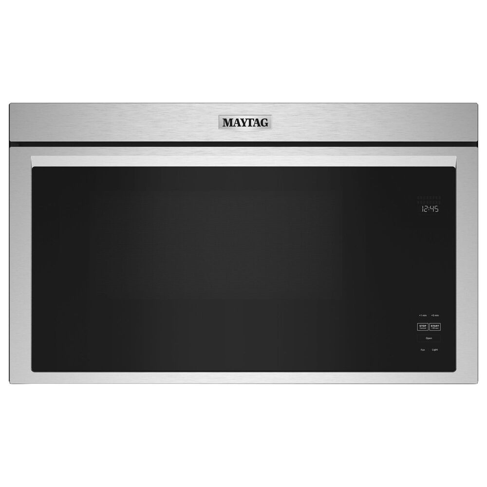 Maytag 1.1 Cu. Ft. Over-the-Range Flush Built-In Microwave in Stainless Steel, , large