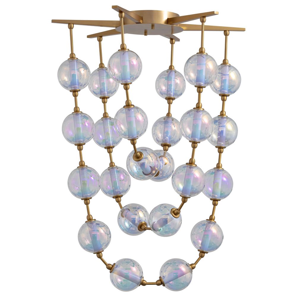 Golden Lighting Pearla 34" LED Pendant in Brushed Champagne Bronze, , large