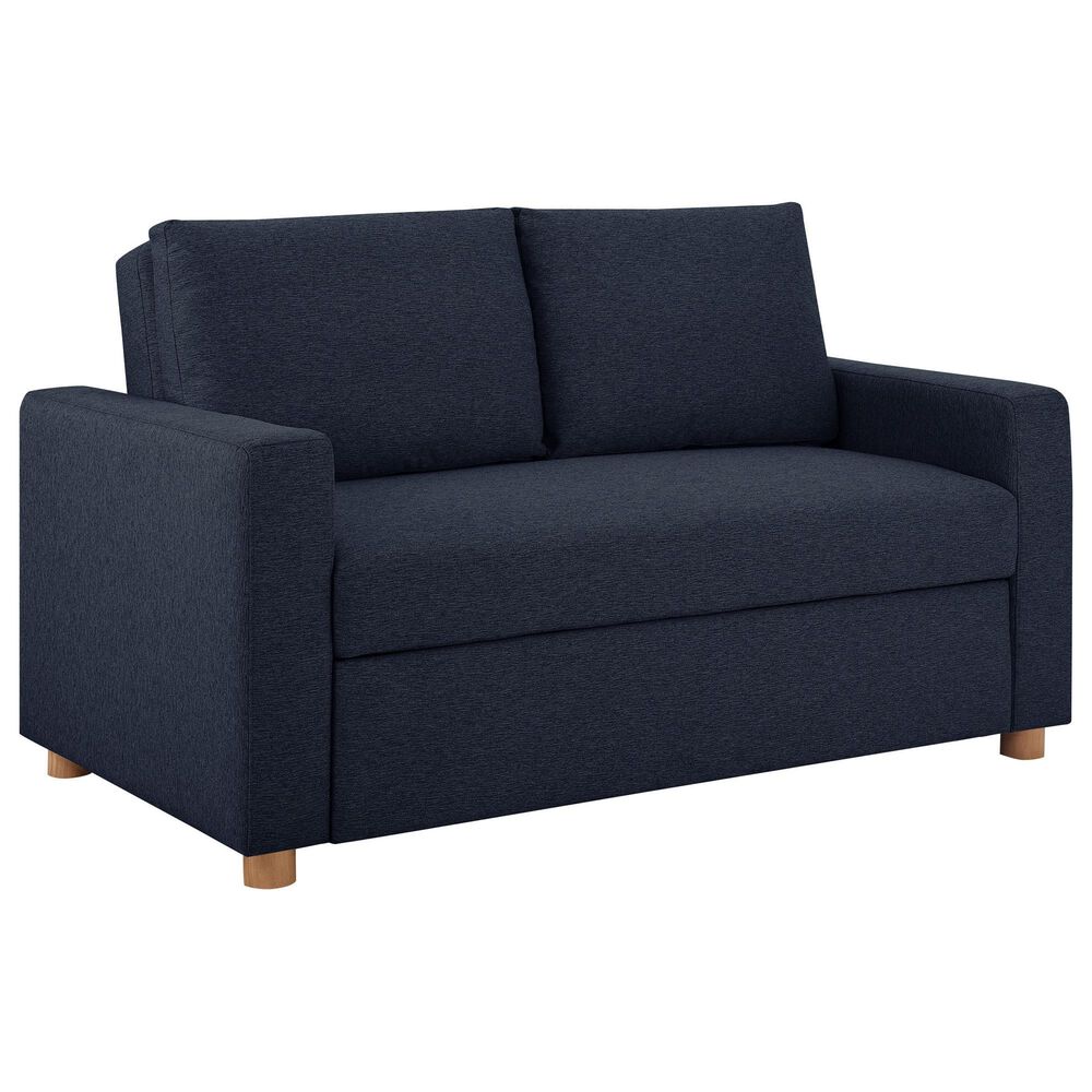 Lifestyle Solutions Tyler Convertible Sofa in Navy Blue, , large