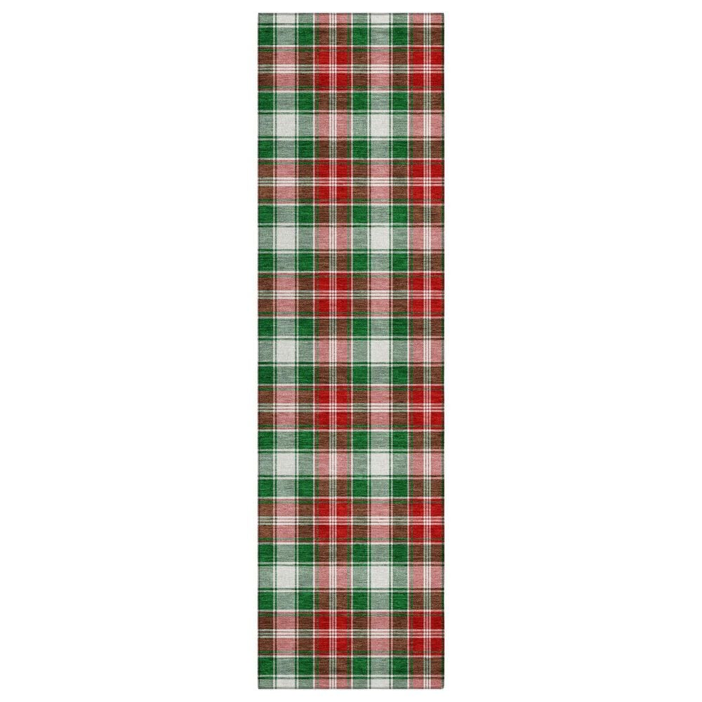 Dalyn Rug Company Wonderland WN25 2"3" x 7"6" Emerald Indoor/Outdoor Runner, , large