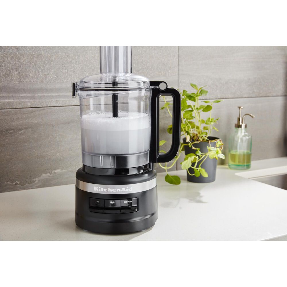 KitchenAid 9 Cup Food Black Matte Nebraska Mart