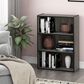 HOMLUX 3-Tier Open Shelf Bookcase in French Oak, , large