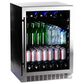 Azure 5.6 Cu. Ft. Glass Door Beverage Center in Stainless Steel, , large