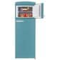 Unique Appliances Classic Retro 7.5 Cu. Ft Top Freezer Refrigerator in Ocean Mist Turquoise, , large
